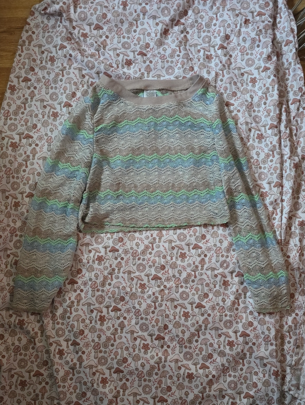 Wild Fable Mesh Top